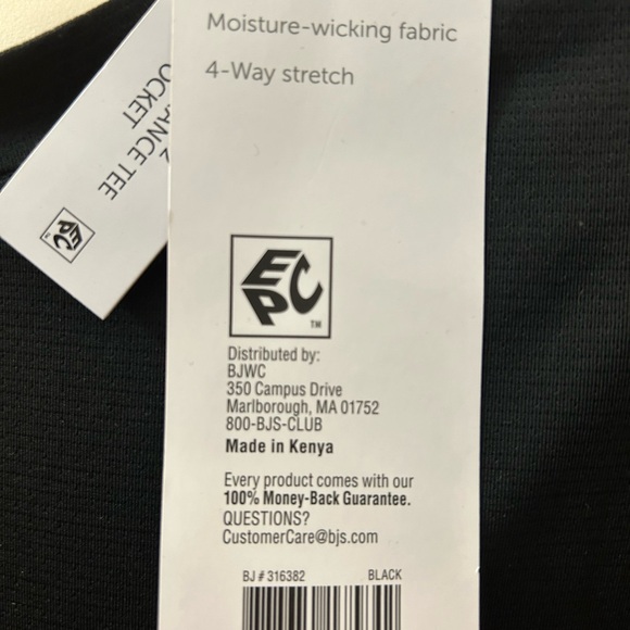 Essentials Black Short Sleeve Crew Neck Tee - Picture 4 of 5